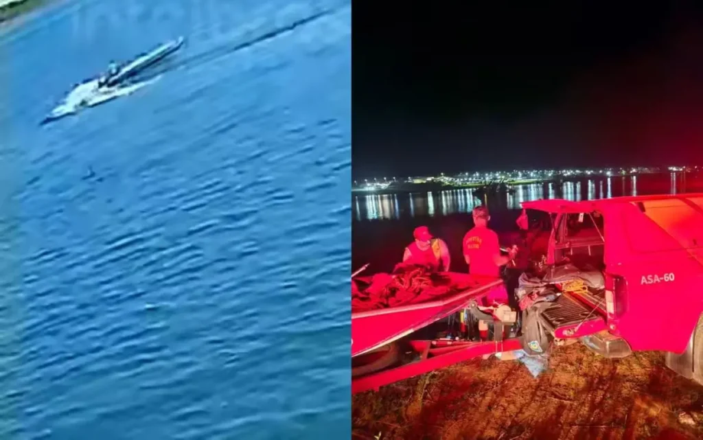 Pai e filho desaparecem após cairem em lago em Goiás
