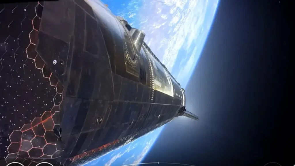 Starship, da SpaceX, entra na órbita da Terra pela primeira vez em voo histórico