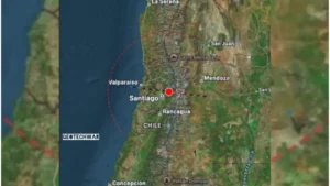 Terremoto de magnitude 4,8 atinge região próxima a Santiago, no Chile