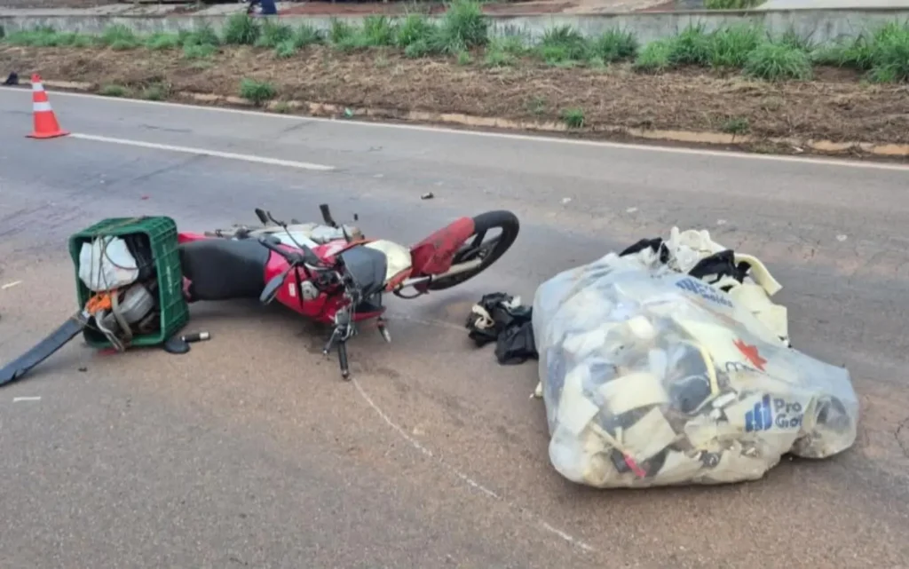 moto acidente