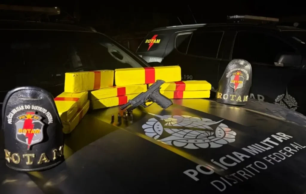 Integrante do Comando Vermelho morre após confronto com a PMDF próximo a Águas Lindas de Goiás