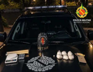 ROTAM prende homem por tráfico de drogas e cumpre mandado de prisão em Samambaia (DF)