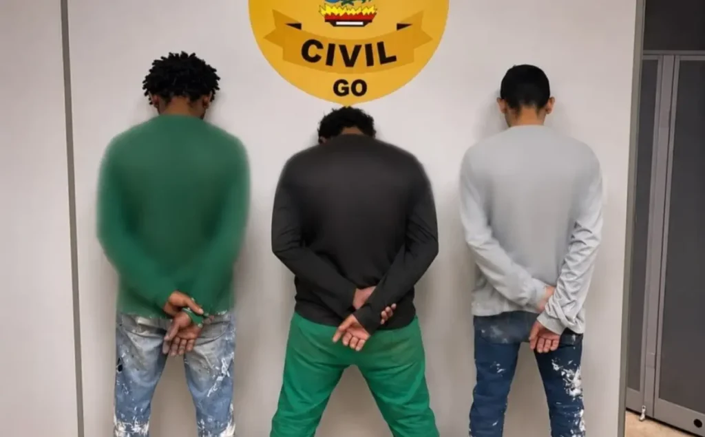 Três homens são presos suspeitos de estuprar jovem de 21 anos em Bela Vista (GO)