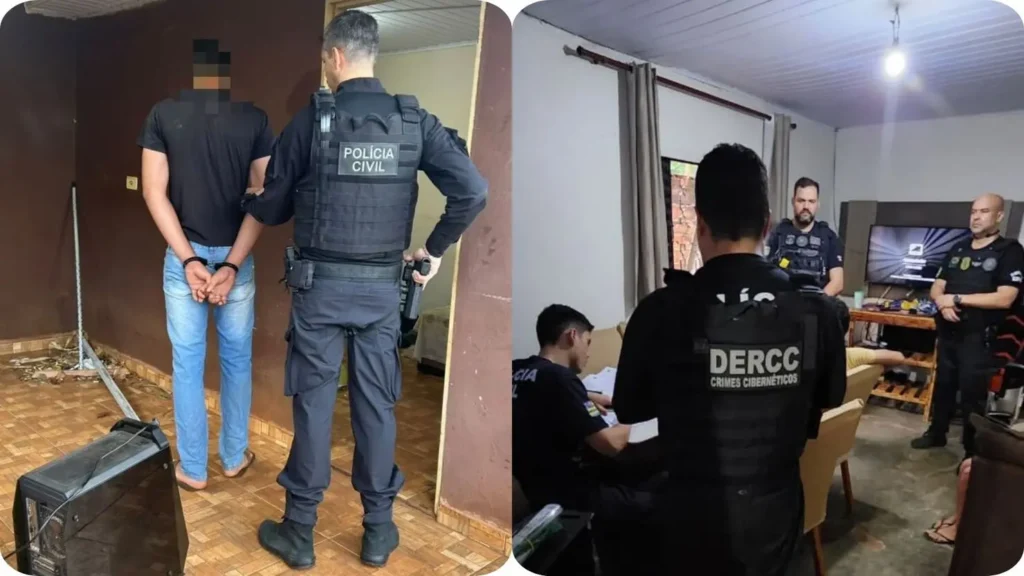 Polícia cumpre seis mandados em operação contra crimes de abuso sexual infantil em Goiás