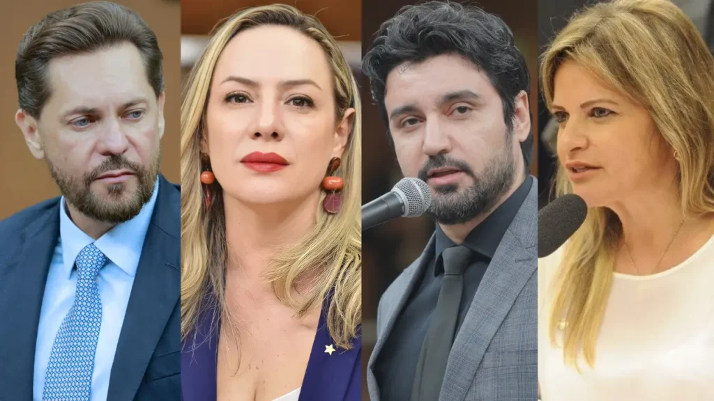 Bruno Peixoto, Adriana Accorsi, Fred Rodrigues e Flávia Morais