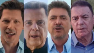 Daniel, Marconi, Wilder e Luis