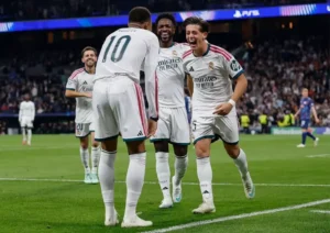 Real Madrid e Como goleiam e são destaques na Champions League