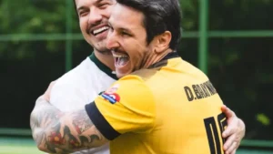 Futebol Solidário reúne Hugo & Guilherme e Kamisa 10 em Goiânia