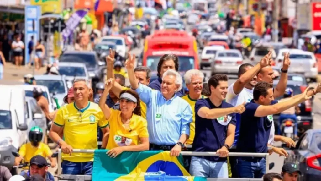 Carreata por Flávio Bolsonaro em Goiás