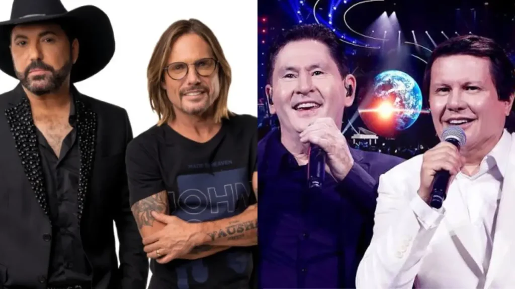 Edson & Hudson e Gian & Giovani se apresentam em Goiânia