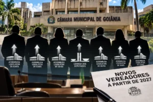 Câmara de Goiânia terá 7 novos vereadores a partir de 2027