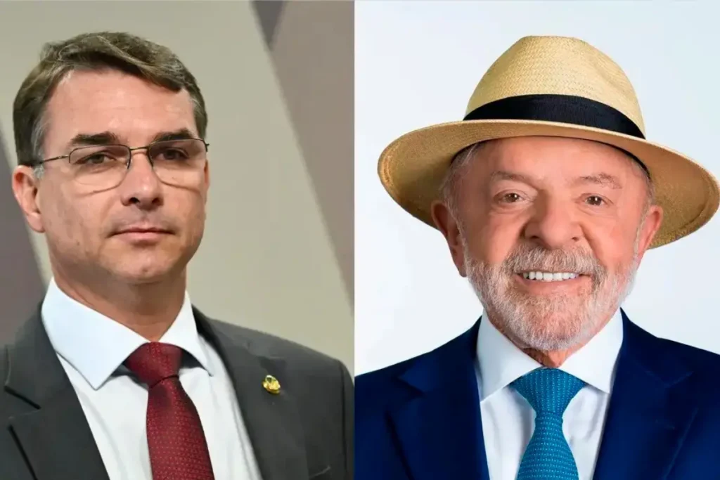 Datafolha divulga nesta quinta (8) primeira pesquisa para o 2º turno entre Flávio e Lula