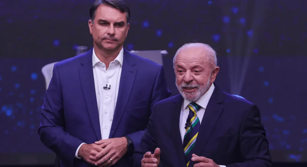 Datafolha: Flávio Bolsonaro tem 47% e Lula registra 46% no segundo turno