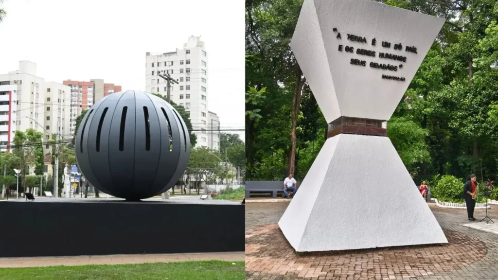 Monumentos históricos de Goiânia passam por revitalização no Bosque dos Buritis