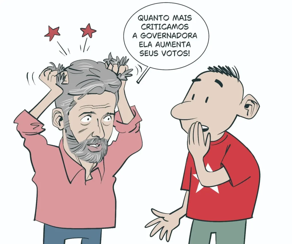 Celina amplia vantagem eleitoral e o PT se desespera