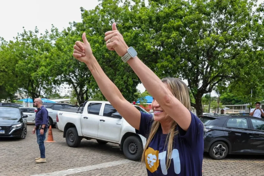 “É muito voto, é só gratidão”, diz Celina Leão após chegar a 49,93% e avançar ao segundo turno no DF