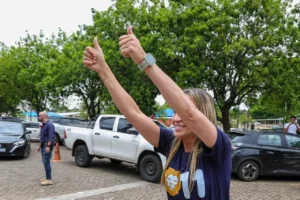 “É muito voto, é só gratidão”, diz Celina Leão após chegar a 49,93% e avançar ao segundo turno no DF