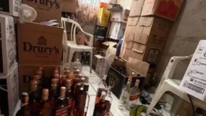Polícia encontra fábrica clandestina de whisky em Goiânia