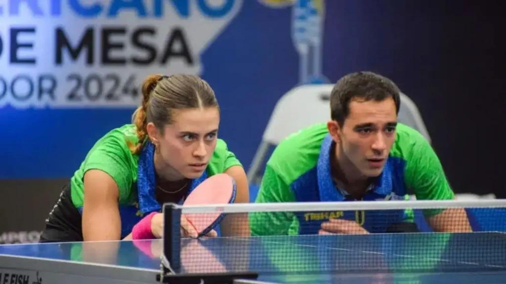 Hugo Calderano e Bruna Takahashi estreiam nas duplas no Pan-Americano nesta quinta (22); horário e onde assistir