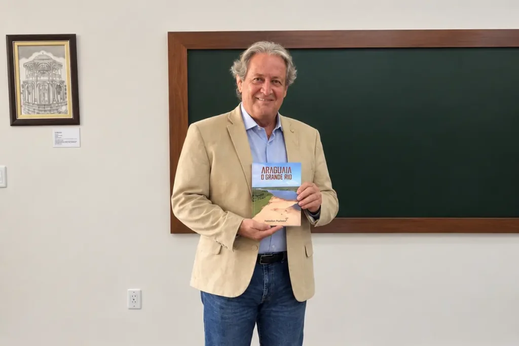 Livro sobre o Rio Araguaia chega às escolas públicas de Goiás com palestras gratuitas